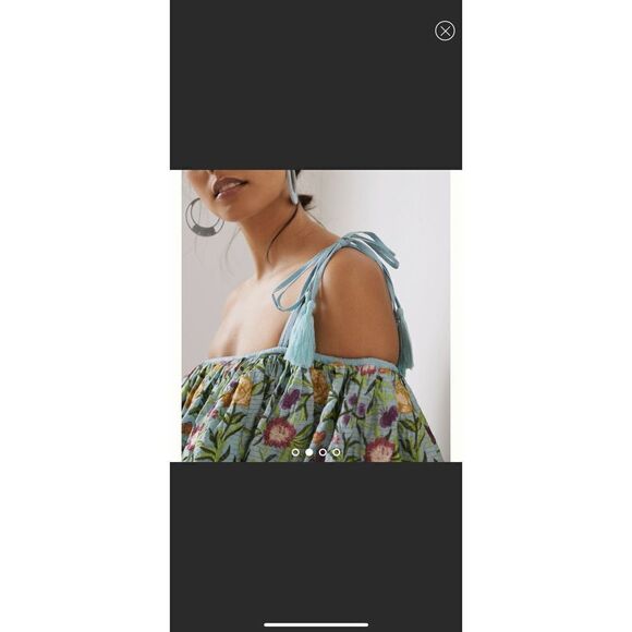 Anthropologie La Fuori Embroidered Romper Size XL - Picture 2 of 8